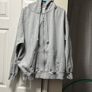 Great condition John Galt/Brandy Melville Grey oversized hoodie